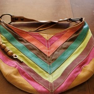 Multicolor Fossil bag
